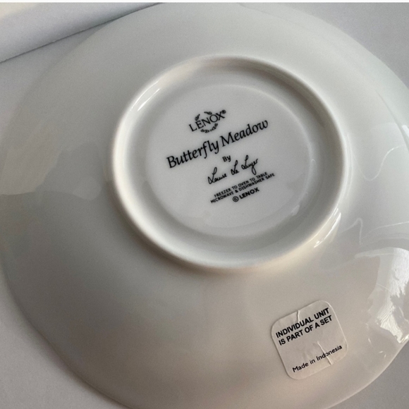 Lenox Butterfly Meadow 🦋 Tea Cup and Saucer - NWT - Picture 7 of 14